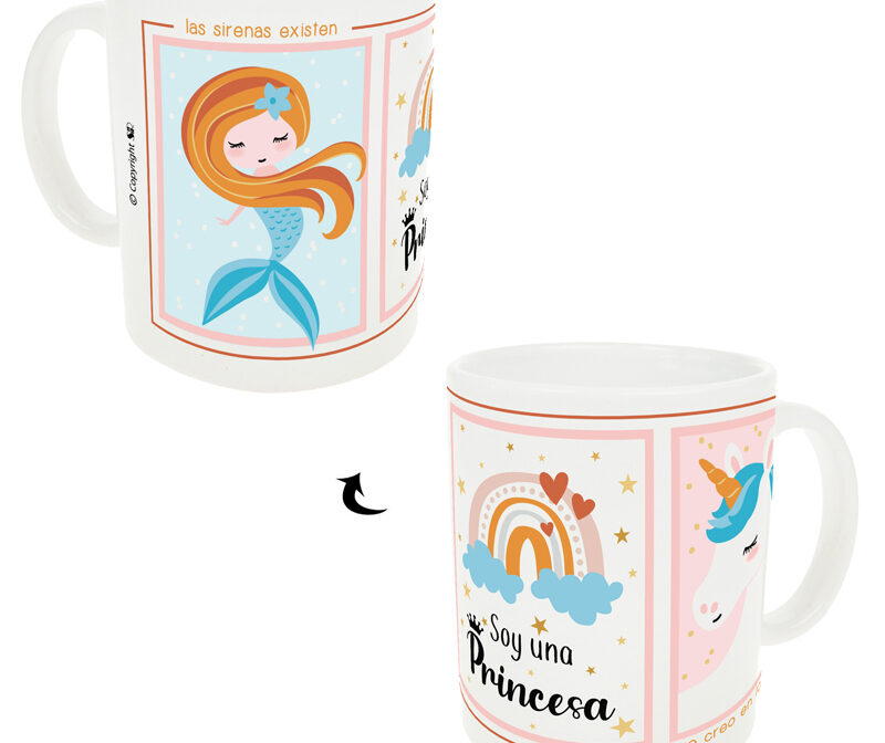 T087-Soy una princesa (Unicornio y sirena)