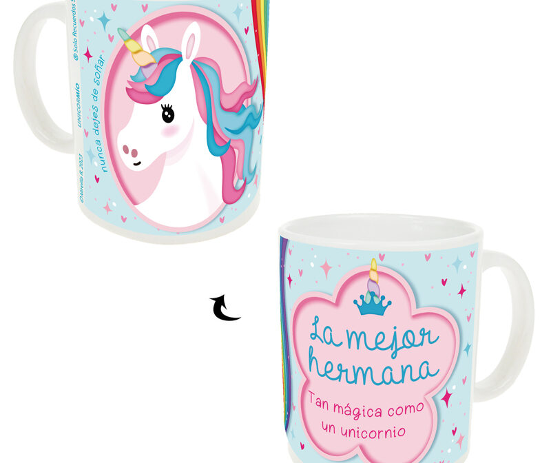 U001-Taza Unicormío "Mejor hermana"