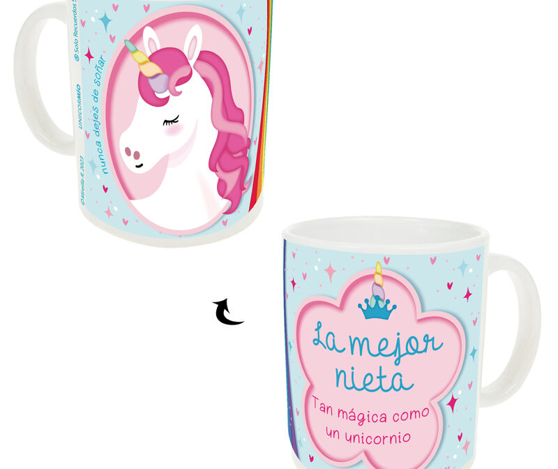 U003-Taza Unicormío "Mejor nieta"