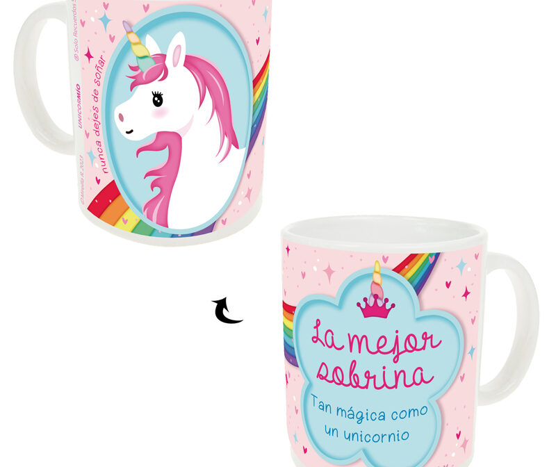 U004-Taza Unicormío "Mejor sobrina"