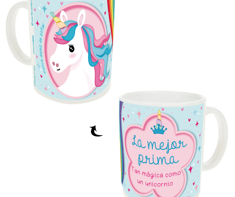 U005-Taza Unicormío "Mejor prima"