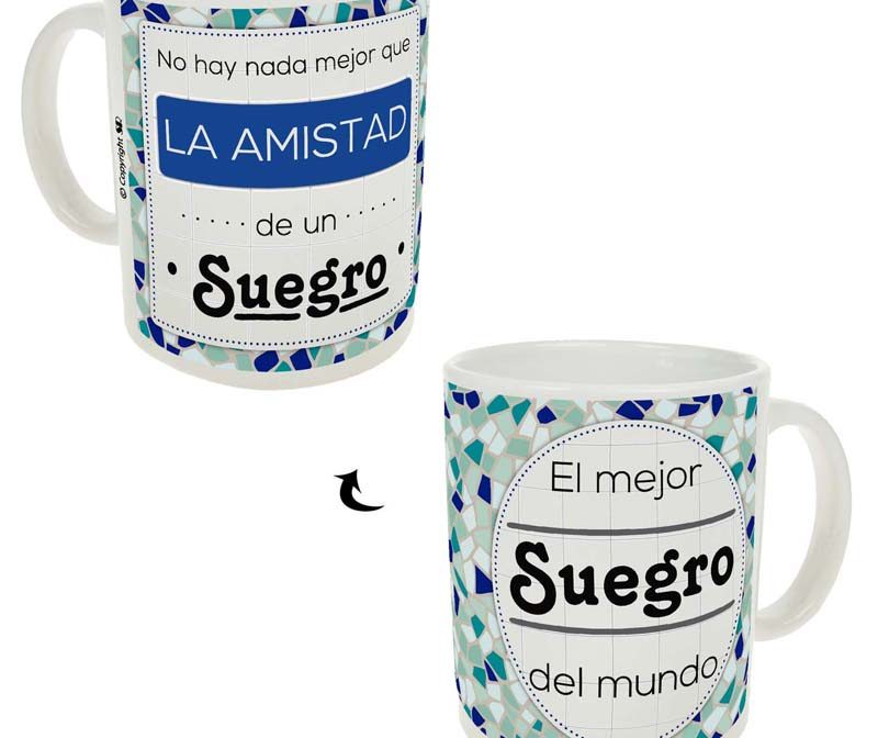 NA020-Taza Azul-Rosa "Suegro"