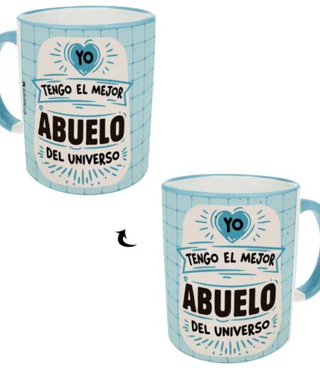 A-R022-Taza Pensando "El mejor abuelo del universo"