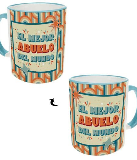 A-R023-Taza Pensando "El mejor abuelo del mundo"