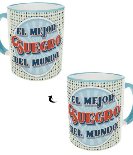 A-R036-Taza Pensando "El mejor suegro del mundo"