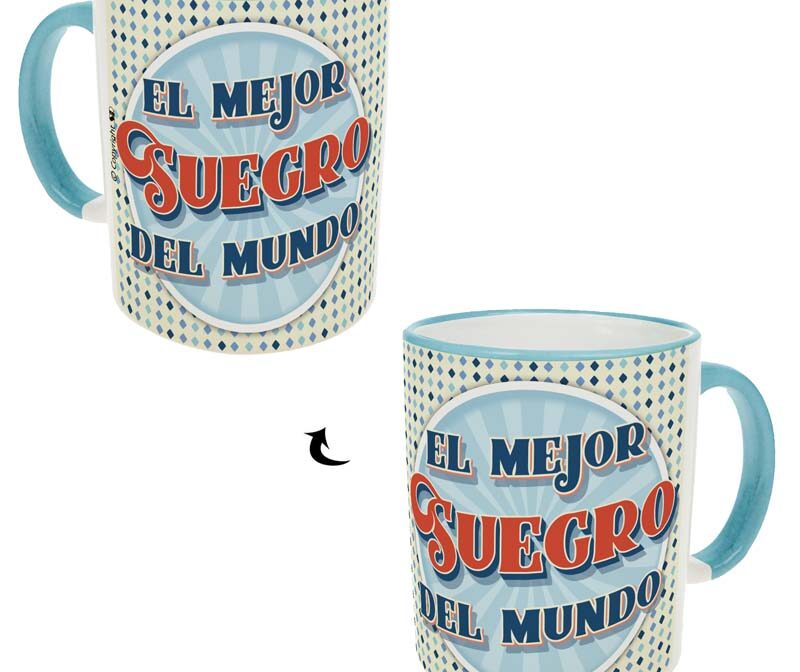 A-R036-Taza Pensando "El mejor suegro del mundo"