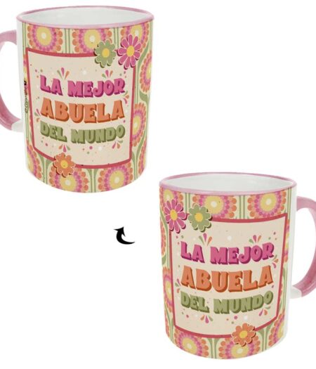 P-R020-Taza Pensando "La mejor abuela del mundo"