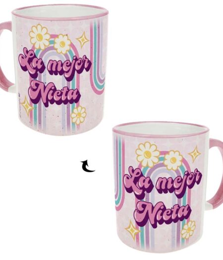 P-R027-Taza Pensando "La mejor nieta"