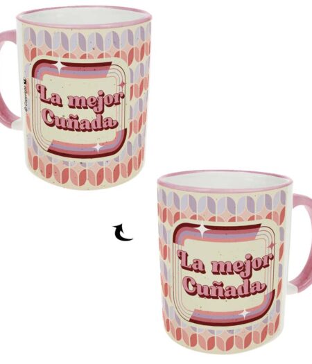 P-R032-Taza Pensando "La mejor cuñada"