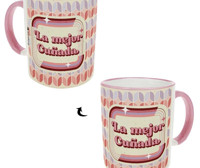 P-R032-Taza Pensando "La mejor cuñada"