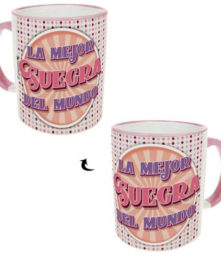 P-R033-Taza Pensando "La mejor suegra del mundo"